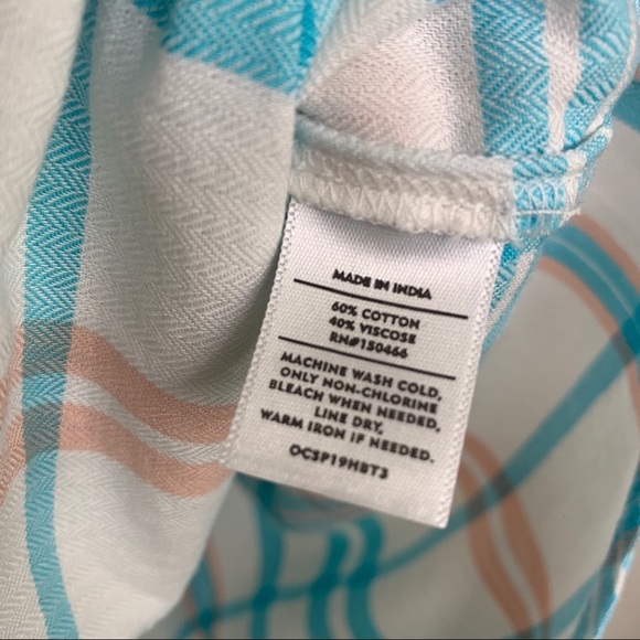 Stitch Fix l Market & Spruce Plaid Button Down Top - Picture 8 of 9